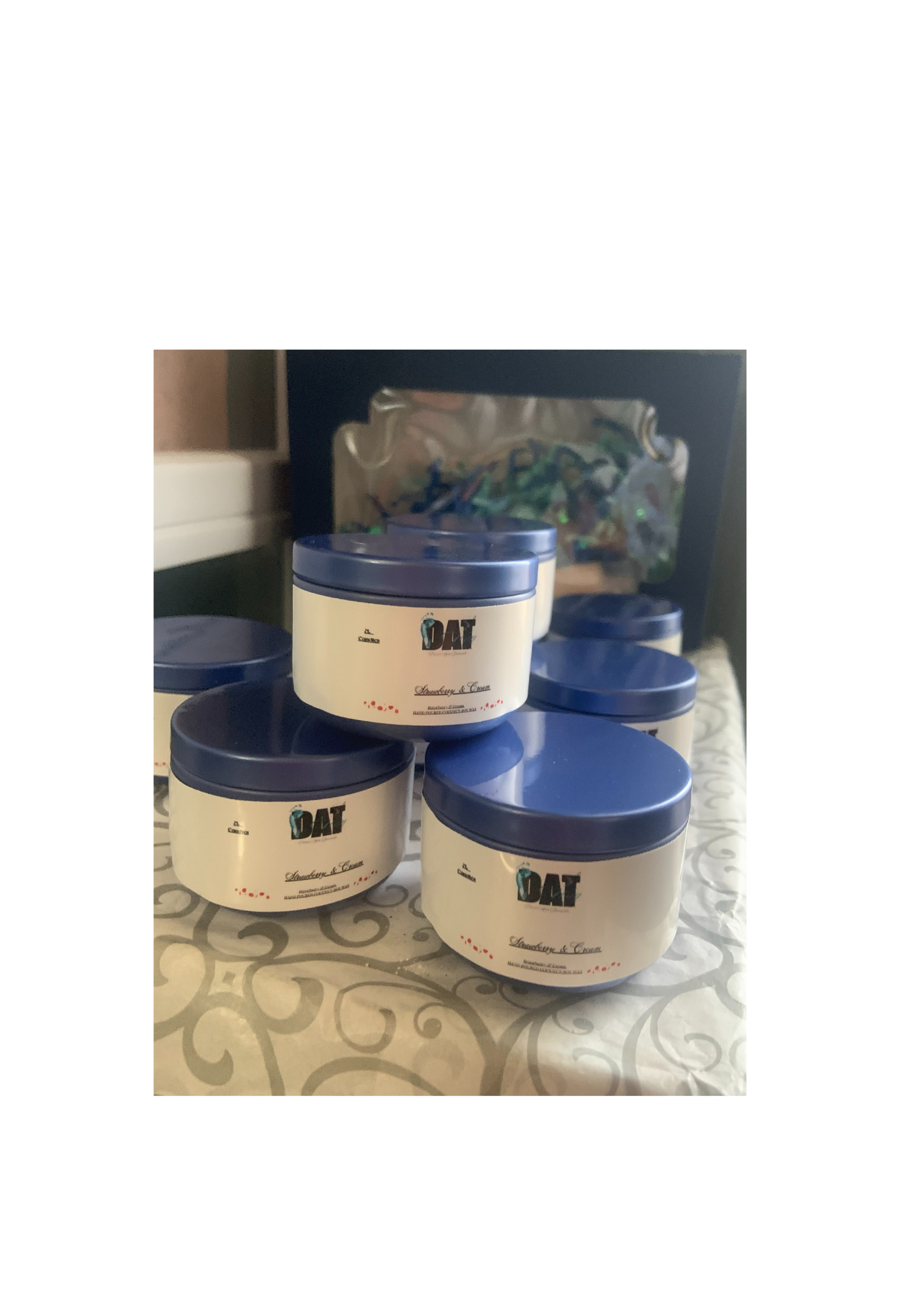 Yummy Strawberries Candle Sample Set Of 2