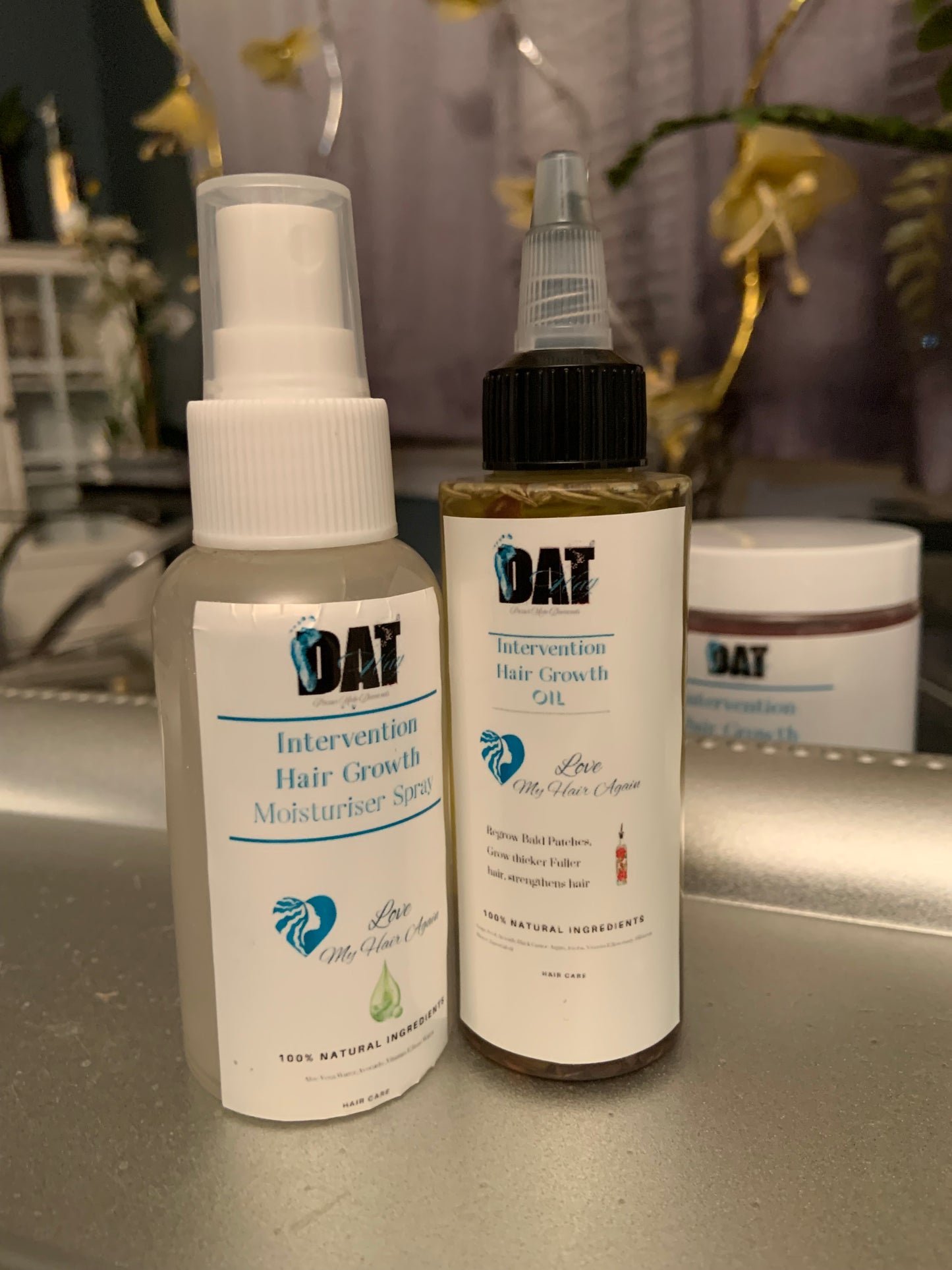 Hair Growth ( Intervention )  Oil Set